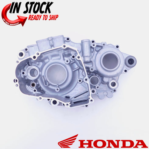HONDA LEFT ENGINE CRANKCASE  2009 CRF450R GENUINE OEM NEW 11200-MEN-A30